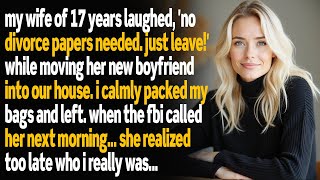 No Divorce Papers Needed! She Laughed in His Face—Until the FBI Showed Up at Her Door