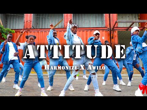 Harmonize ft Awilo Longomba & H baba - Attitude (Official Dance Video) | SQS ACADEMY