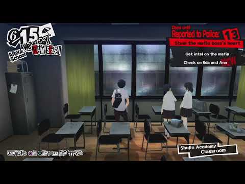 [Rainy Mood] Persona 5 Beneath the Mask Instrumental Indoor/Outdoor Mix + Leblanc w/ Lyrics