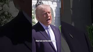 Trump Delivers Tuesday Ultimatum to Iran For Deal: 'We Are Obliterating Their Country' #shorts 