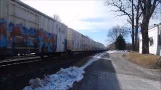 preview picture of video 'Railfaning the Norfolk Southern Cleveland and Ft  Wayne Lines in Ohio'