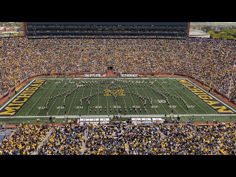 "The Upside Down" (HC) - October 18, 2025 - Michigan vs Washington - Michigan Marching Band