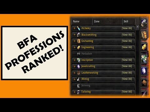 BFA Professions Ranked | What is the Best Gold Making Profession in WoW?
