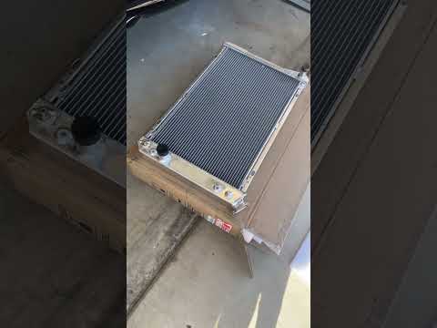 New 3 row core aluminum radiator to install on 3rd gen Camaro