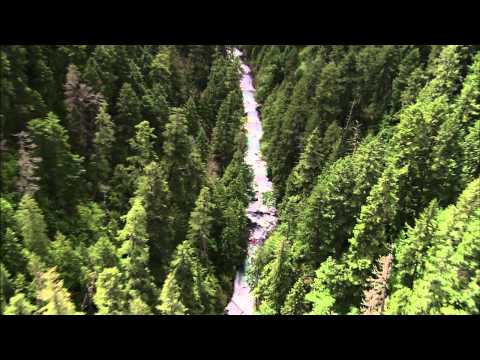 Rush Sturges and Steve Fisher on the Little White Salmon with Heli