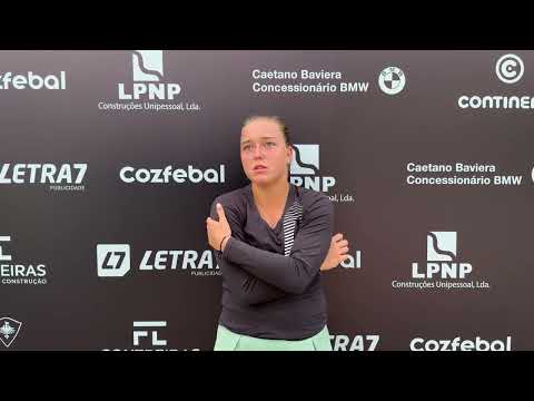 Flash interview com Angelina Voloshchuk — 2R Loulé Ladies Open