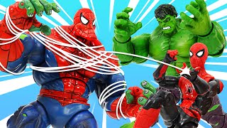 Hulk, Spider-Man! Join forces to defeat Spider-Hulk! | DuDuPopTOY