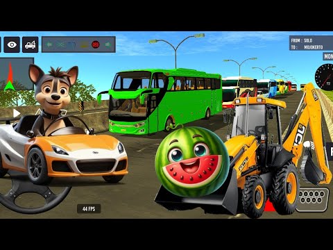 Coach Bus Simulator India Off Road Driving Bus Game Simulator 2025 Gameplay Video #bus #game #gaming