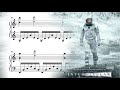 Interstellar Main Theme - Piano Version (Piano Tutorial)