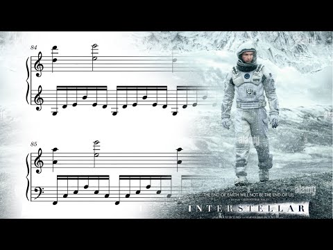 Interstellar Main Theme - Piano Version (Piano Tutorial)