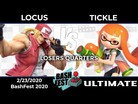 BashFest 2020: Locus (Terry Bogard, Wolf) vs Tickle (Inkling) - Losers Quarters
