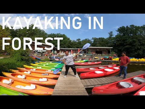 Go Pro: Testing  Hero 9 Performance- Adventurous Kayaking in the Forest - 4k Ultra HD Video