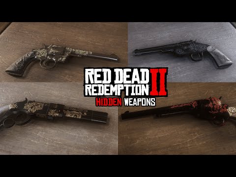 All HIDDEN weapons in RDR2 for new players | Red Dead Redemption 2