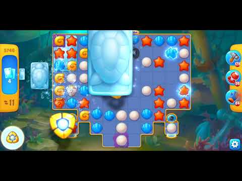 Fishdom. 5746 level no boosters and diamonds