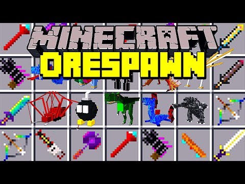 MooseMods - Minecraft ORESPAWN MOD! | ULTIMATE BOSSES, MOBS, PETS, DUNGEONS, ITEMS, & MORE! | Modded Mini-Game