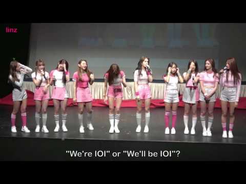 [ENGSUB] I.O.I Final Fansign Greeting