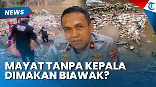 Tragis, Mayat Pria Tanpa Kepala di Ciliwung Diduga Dimakan Biawak, 2 Keluarga Klaim Kerabatnya