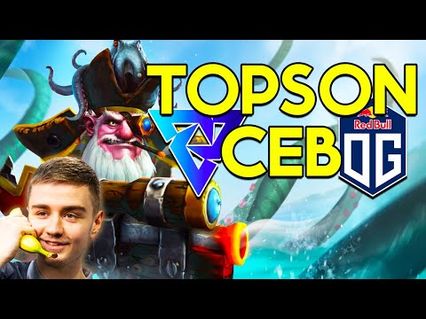 TOPSON VS CEB IN PRO MATCH - Tundra vs OG w/ Gorgc Notail