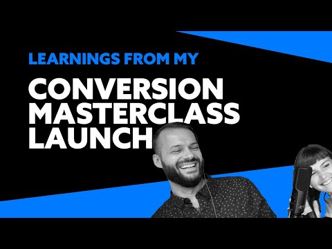 Conversion Optimization Masterclass: Learnings From My Launch Week