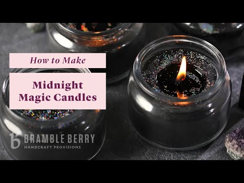 Midnight Magic Candle Project