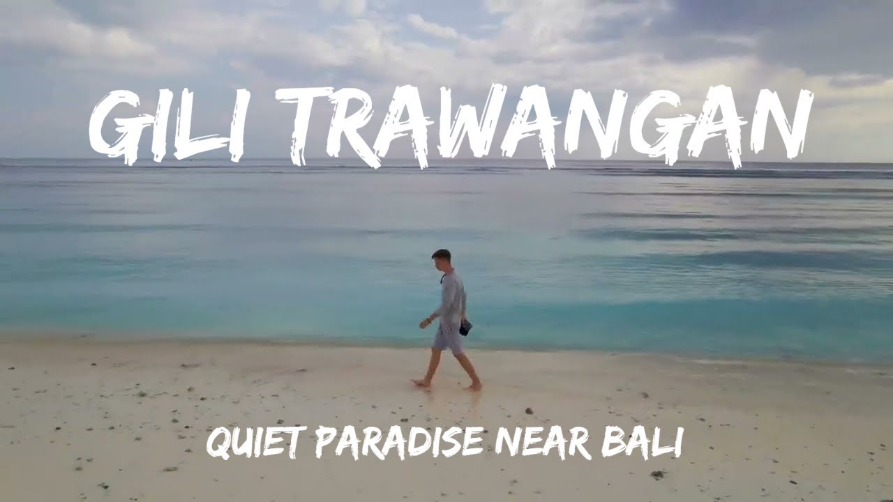 Behold the aerial spectacle of Gili Trawangan Island.