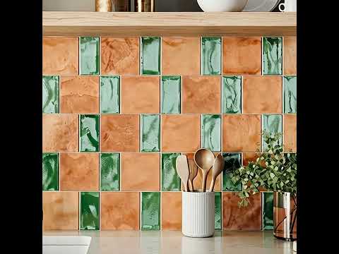 Carrelage sol et mur traditionnel Uzès terre 15x45 cm