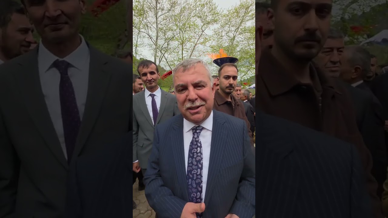 Dikmen ilçesi doğalgaza kavuştu. İlk ateş yandı!