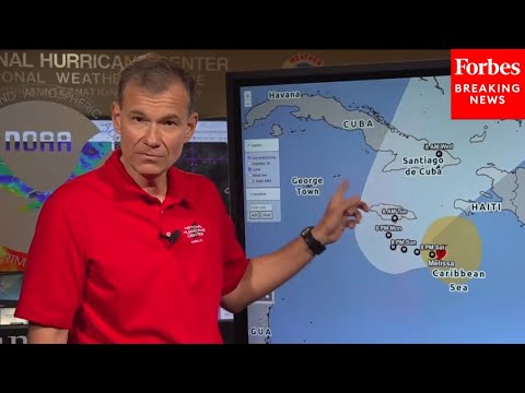FULL: National Hurricane Center Warns Tropical Storm Melissa Could Reach 'Major' Hurricane Status