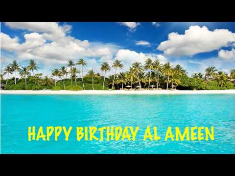 Al Ameen   Beaches Playas - Happy Birthday