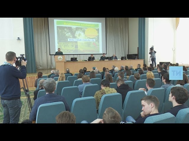 Министр лесного хозяйства РТ выступил перед студентами Казанского ГАУ