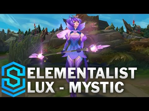 Elementalist Lux (Mystic Form) Skin Spotlight - League of Legends