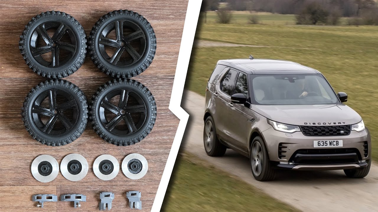 Land Rover Discovery 5 - 3d printed rc car 1-8 scale 3D Print Model