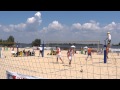 ЧУ пляжный волейбол 2012 3-й тур 2-й Полуфинал. видео 1/1 
