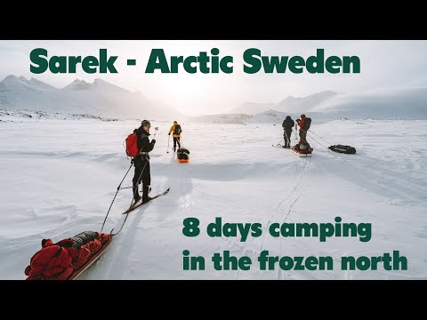 8 Days Arctic ski expedition in Sarek National Park, Arctic Sweden