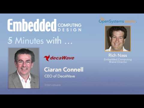 Five Minutes With Ciaran Connell, CEO of DecaWave