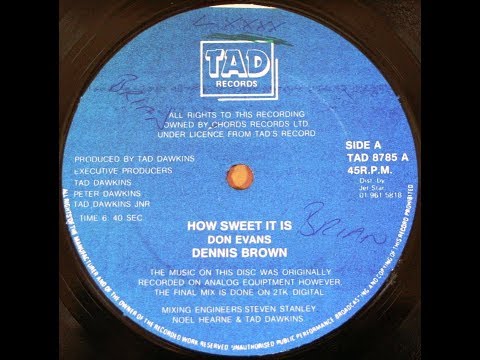 Dennis Brown - How Sweet It Is (1985 age28)