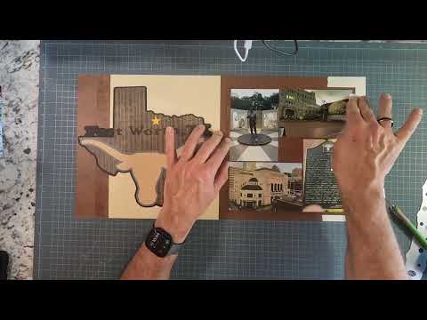 Fort Worth, TX Road Trip - Scrapbook Livestream