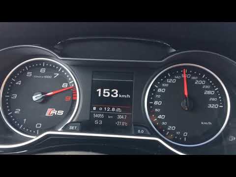 Audi RS4 B8 Acceleration 100-250km/h