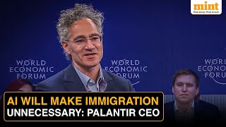 At Davos, Palantir CEO Explains EXACTLY How AI Will Impact Jobs | 'Exposing Job's Real Market Value'