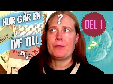 Starten på vår IVF-resa Hur förbereder man sig inför äggplock del 1