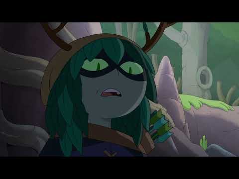 Huntress Wizard Saves Finn | Adventure Time: Fionna and Cake Season 2
