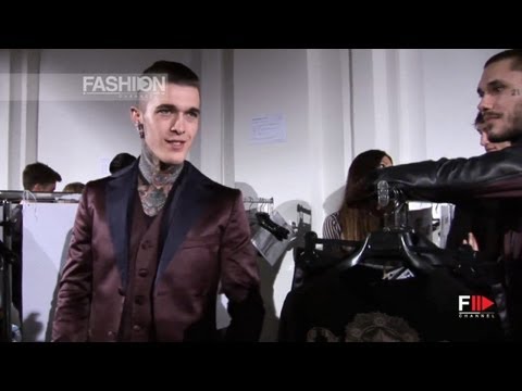 "DIESEL BLACK GOLD" Backstage HD Autumn Winter 2013 2014 Milan Menswear by FashionChannel