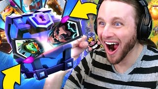 Clash Royale: 12 SUPER MAGICAL CHESTS | ALL LEGENDARIES?!