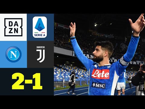 Insigne ganz groß! CR7 Treffer reicht nicht: Napoli - Juventus 2:1 | Serie A | DAZN Highlights
