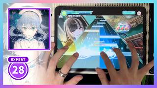 【ホロドリ】GHOST【EXPERT 28】【ALL PERFECT／手元】【星街すいせい】【hololive Dreams】