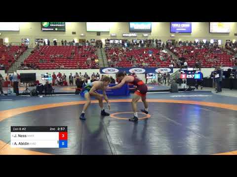 2018 Marine Corps US Open/Senior Men's Freestyle 65 Con 8 #2 - Jayson Ness (MNST) Vs. Anthony Abid