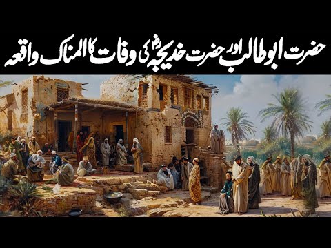 Hazrat Abu Talib Aur Hazrat Khadija Ki Wafat | Wafat Bibi Khadija | Death of Abu Talib | Allied