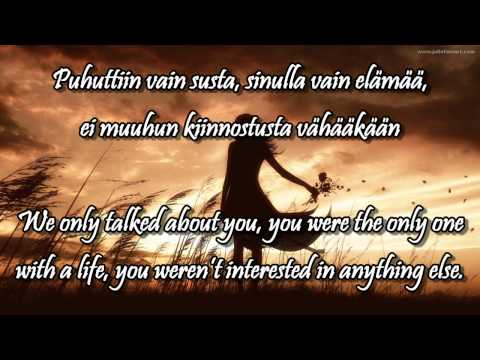 Kaunis ja helppo w/lyrics (english, finnish) - Suvi Teräsniska