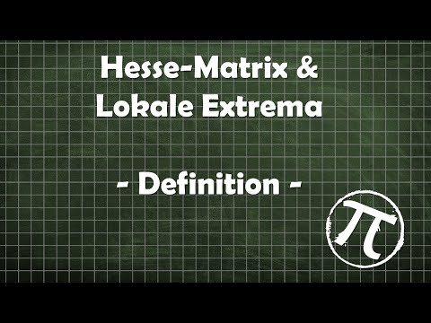 Hessematrix und lokale Extrema