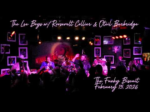 The Lee Boys w/ Roosevelt Collier & Oteil Burbridge | The Funky Biscuit | 2-15-2026